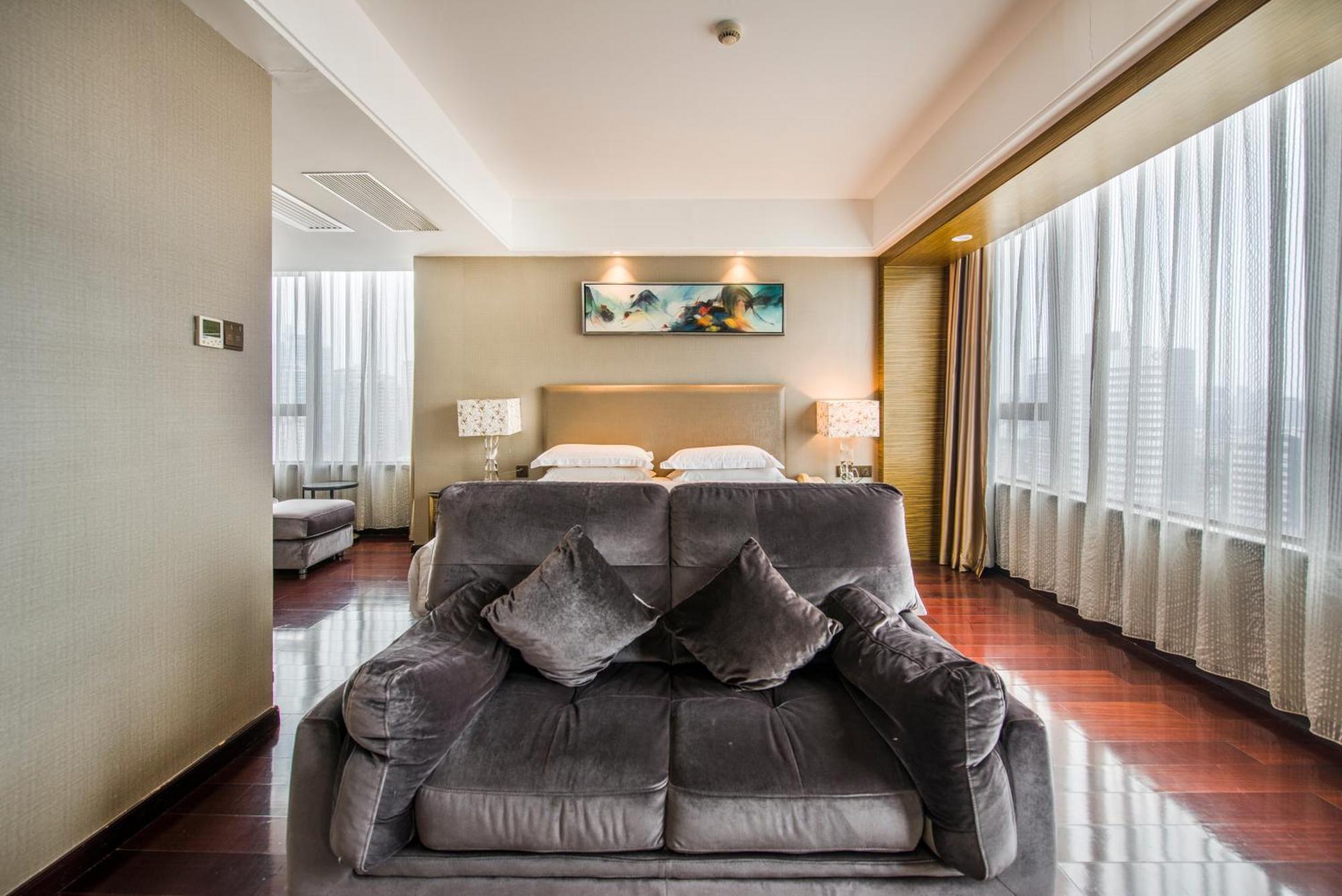 La Perle International Hotel - Free Shuttle Between Hotel And Exhibition Center During Canton Fair & Exhibitor Registration Counter חדר תמונה
