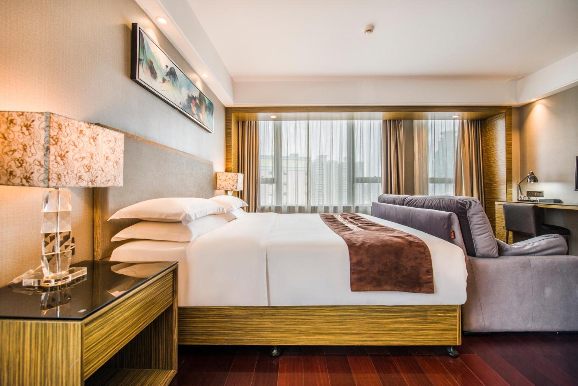 La Perle International Hotel - Free Shuttle Between Hotel And Exhibition Center During Canton Fair & Exhibitor Registration Counter חדר תמונה