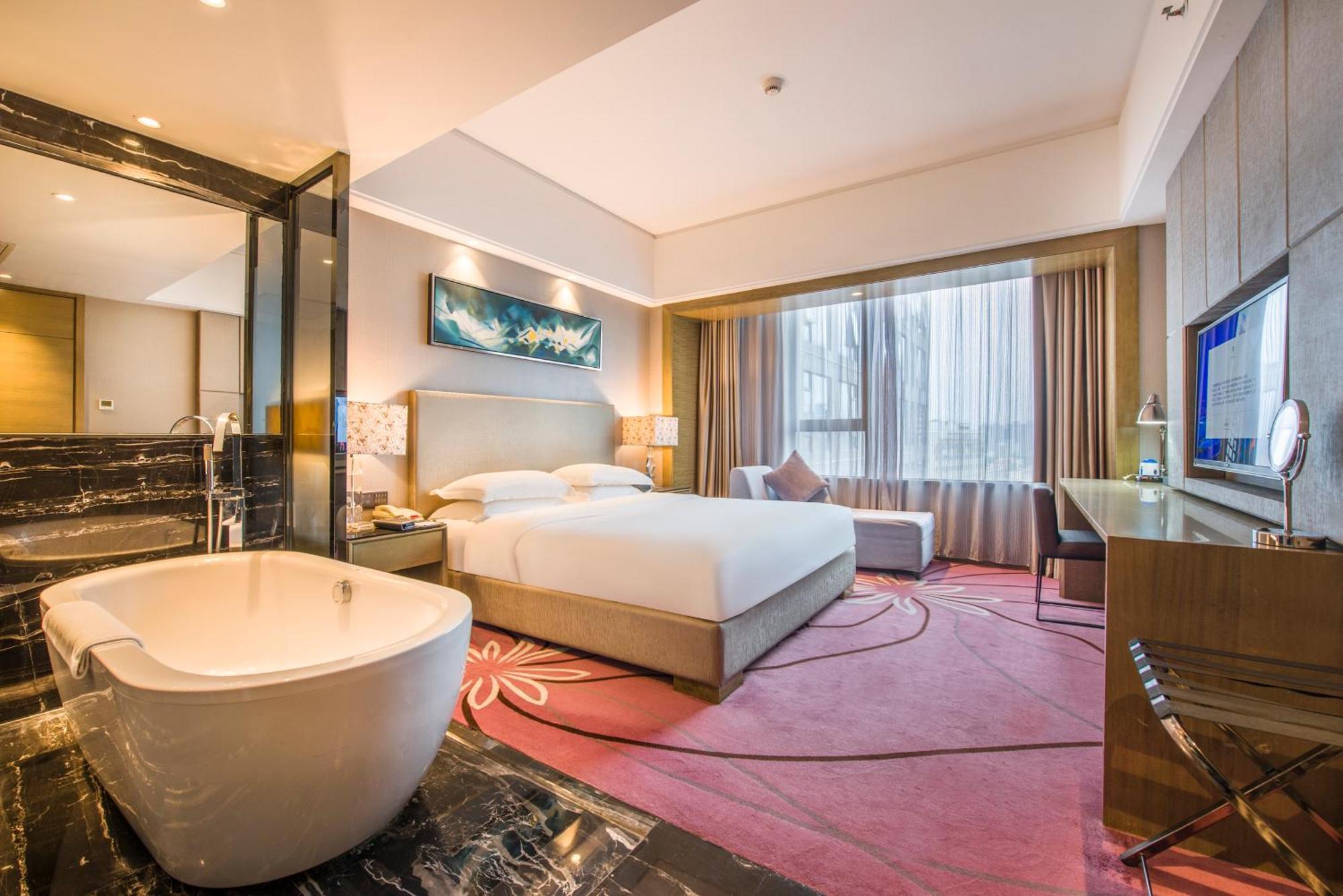 La Perle International Hotel - Free Shuttle Between Hotel And Exhibition Center During Canton Fair & Exhibitor Registration Counter חדר תמונה